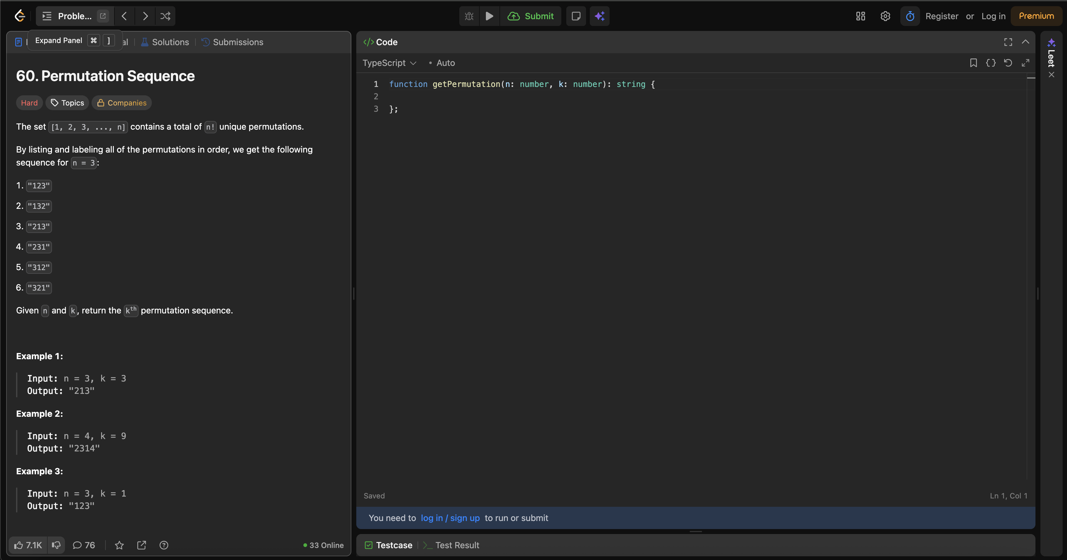 Coding interview screen without AI